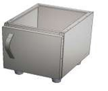 Base cabinet for appliance, 400x700x500
