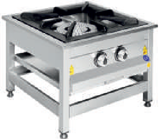 Floor GAS stove, 700x700x500