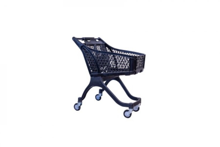 Baby-Einkaufswagen aus Kunststoff 25 lt / schwarz