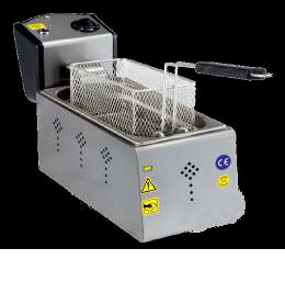 Fryer single electric, 350x360x200, 8 l.