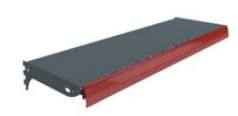 Shelf * 600x1000mm kit with price strip + brackets