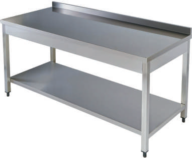 WORK TABLE WITH LOWER SHELF, 1000x700x850