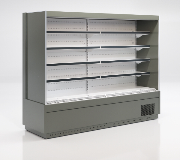 Крайстенна хладилна витрина SAMOS M 973х910х2030mm , Plug-in , с щора