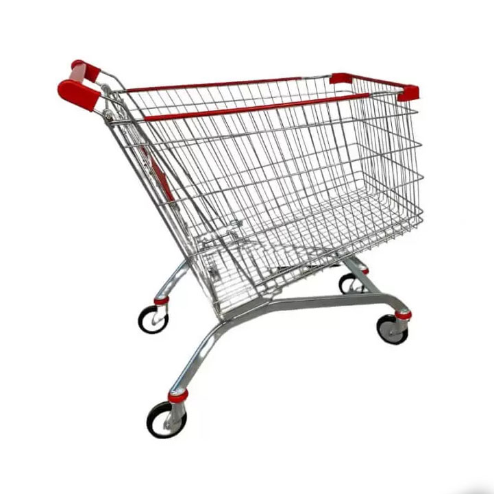 Metall-Einkaufswagen 210 l.