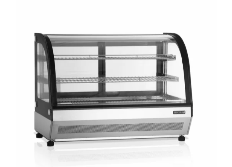 Kühlvitrine LCT900C/SCHWARZ 900x560x670mm