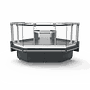 Щандова хладилна витрина BARBUDA L PLATINUM Ъглова х1200х1200mm, Plug-in, с депо, без страници